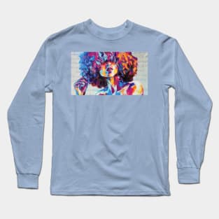 Abstract portrait picture of a beautiful girl. Long Sleeve T-Shirt